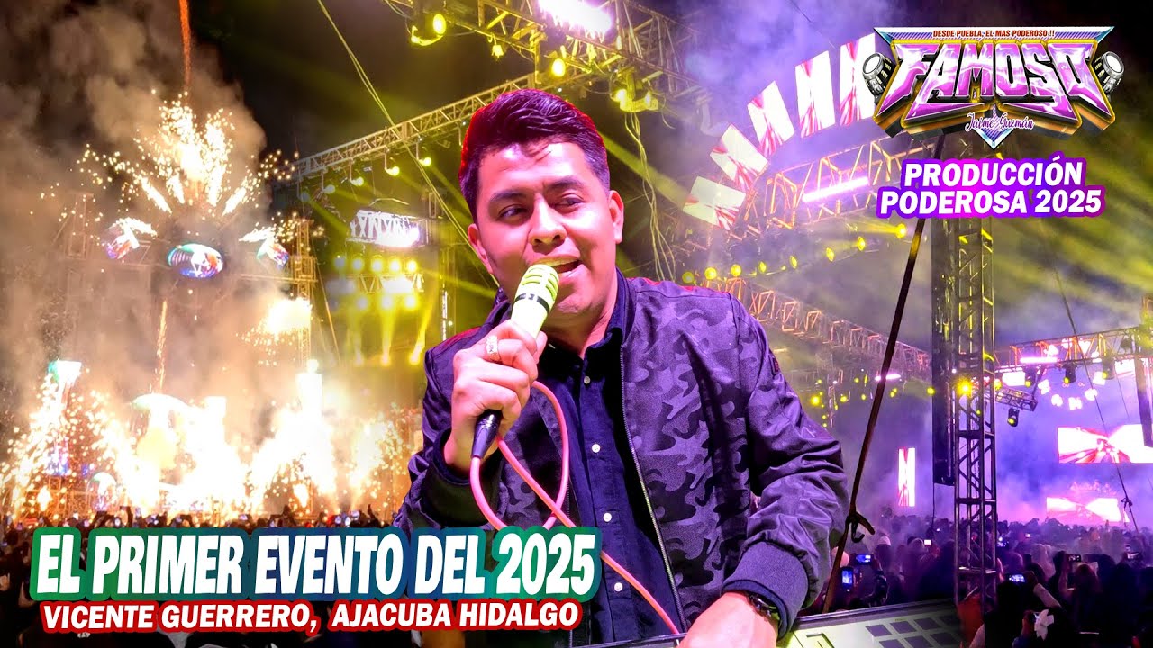 🔥EL PRIMER  BAILE DEL 2025 - JG SONIDO FAMOSO - 5000 PERSONAS - AJACUBA HIDALGO - Nuevos Exitos