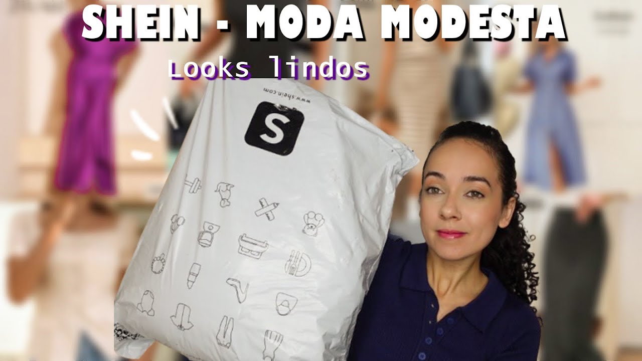 COMPRINHAS DA SHEIN MODA MODESTA - MAIS DE 1.000 REAIS EM ROUPAS | Oeslanhiny Nunes