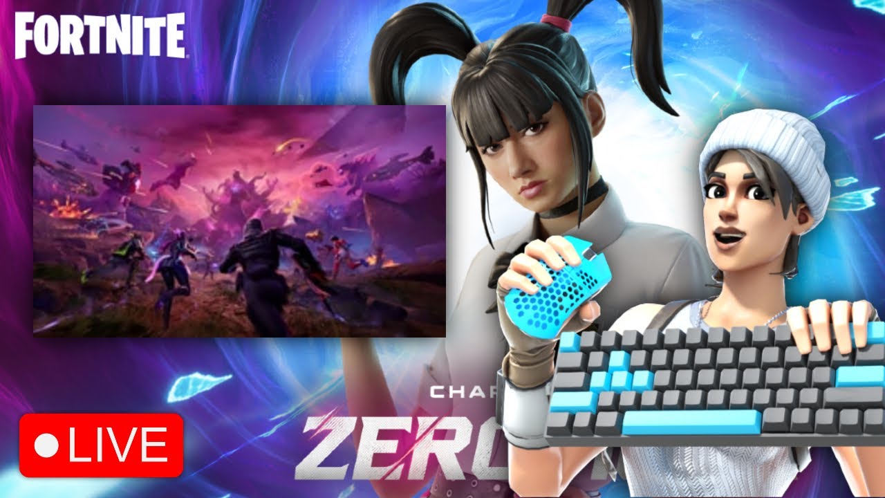 🔴 LIVE! Fortnite Zero Hour | Zero build madness | Stream ep#98