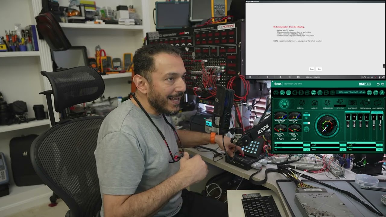 Ford F-150 Lightning 2002 года выпуска, длительная прокрутка стартера, не заводится, полная диагн...