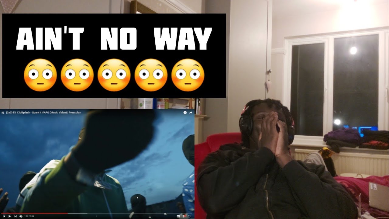 He don't care at all 😭😭😭😭E1 X MSplash - Spark It #AFG Reaction