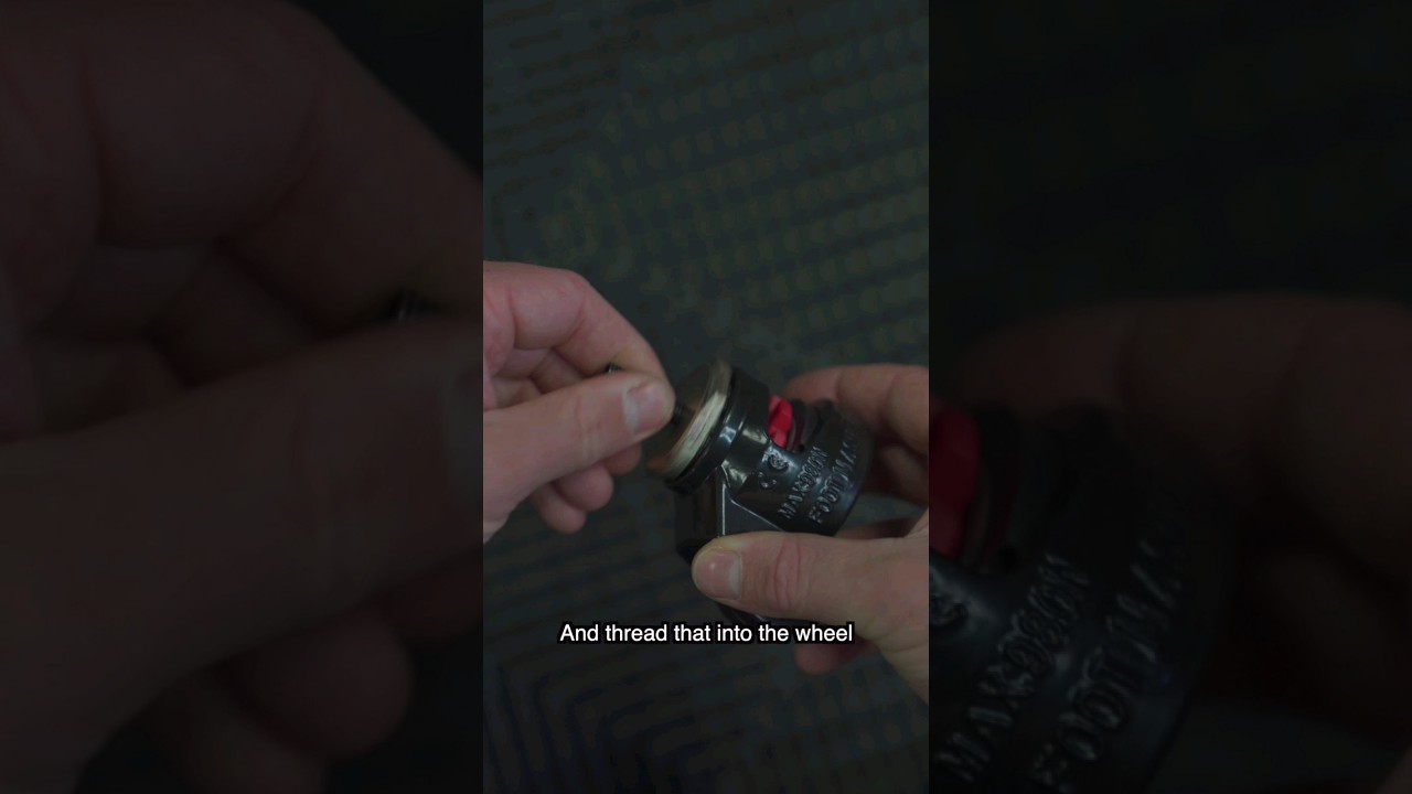 Fit your GT Omega PRIME caster wheels with ease by following these instructional steps.