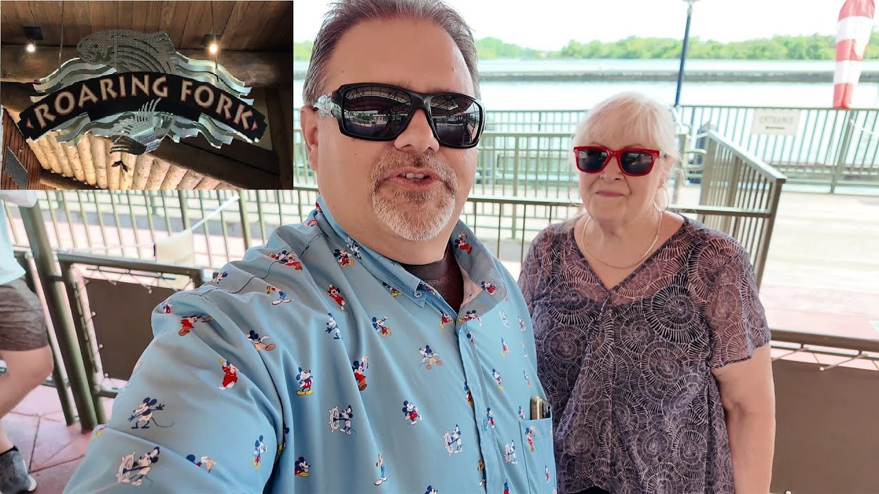 Dinner at Roaring Fork in Disney's Wilderness Lodge Resort.