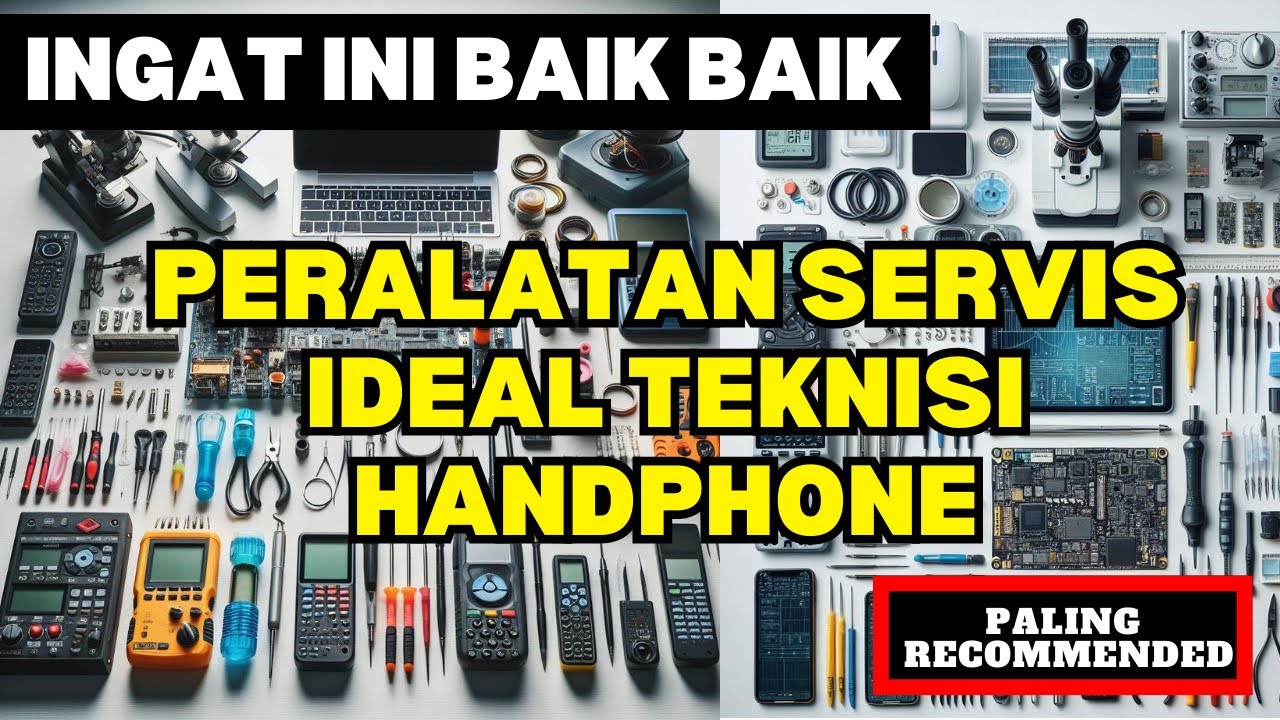 Peralatan Servis Ideal Teknisi Handphone