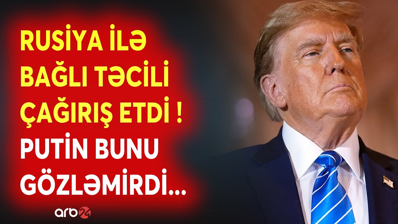 SON DƏQİQƏ! Trampdan Rusiyaya AĞIR ZƏRBƏ: NATO-ya TƏCİLİ ÇAĞIRIŞ EDİLDİ - 