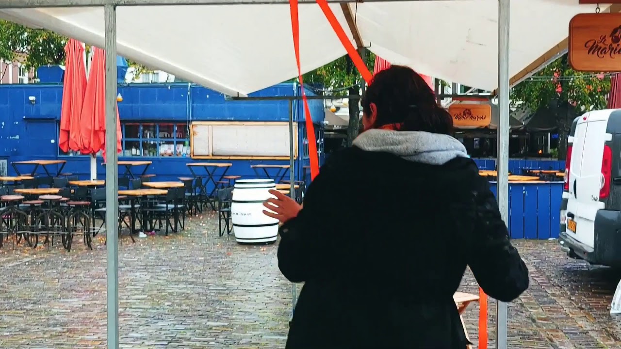 Marktkraam Wind Bestendig maken