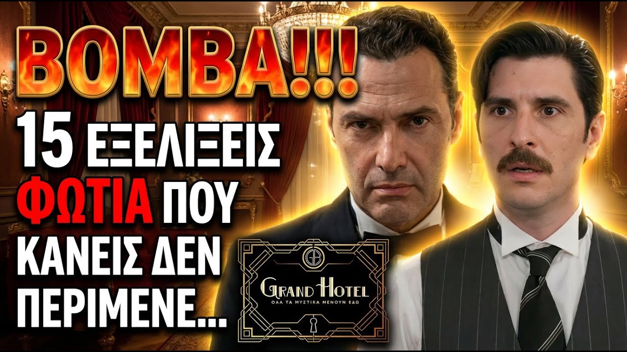 Grand Hotel - 15 ΕΞΕΛΙΞΕΙΣ ΦΩΤΙΑ ΠΟΥ ΚΑΝΕΙΣ ΔΕΝ ΠΕΡΙΜΕΝΕ ΠΡΙΝ ΤΗΝ ΕΝΑΡΞΗ