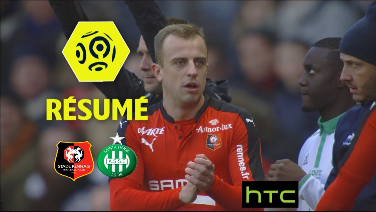 Stade Rennais FC - AS Saint-Etienne (2-0)  - Résumé - (SRFC - ASSE) / 2016-17