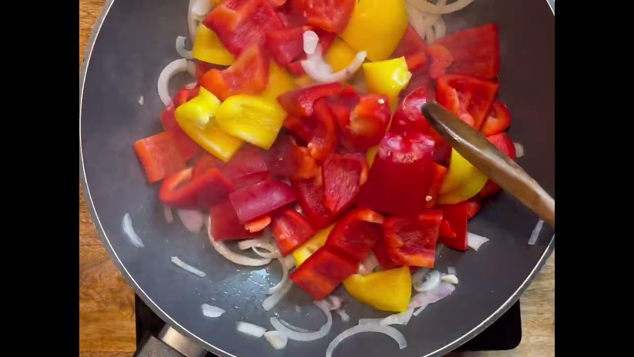 peperoni caramellati con cipolle
