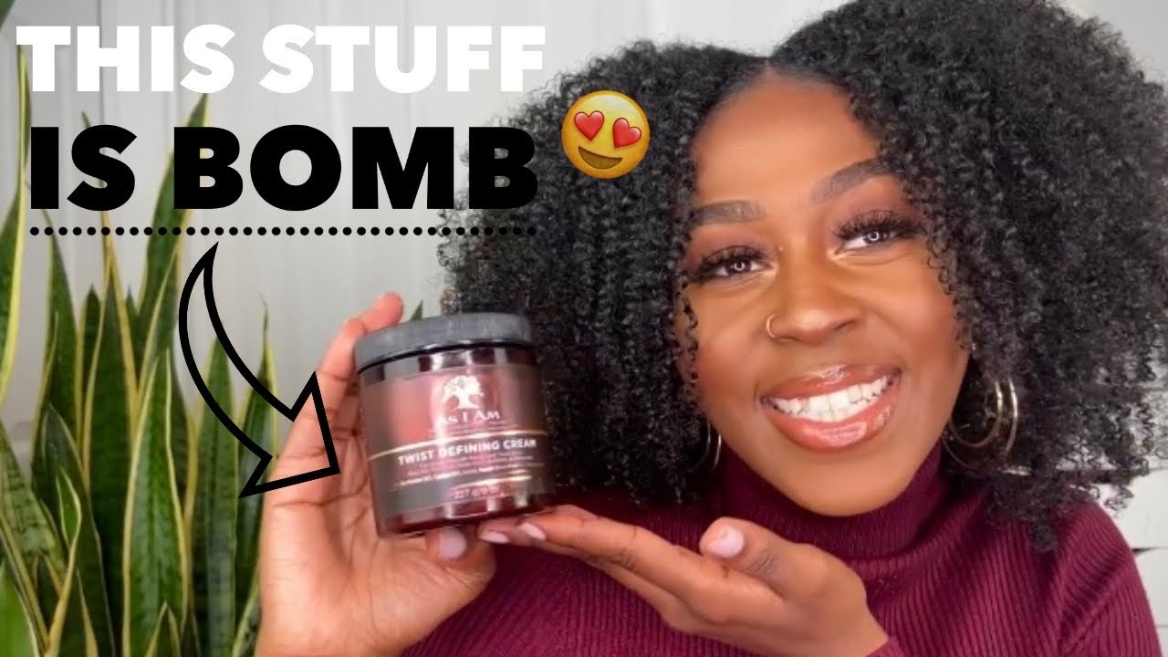 ЭТО ПРОСТО БОМБА ДЛЯ ВОЛОС 4C | Обзор крема для укладки As I Am Twist Defining Creme