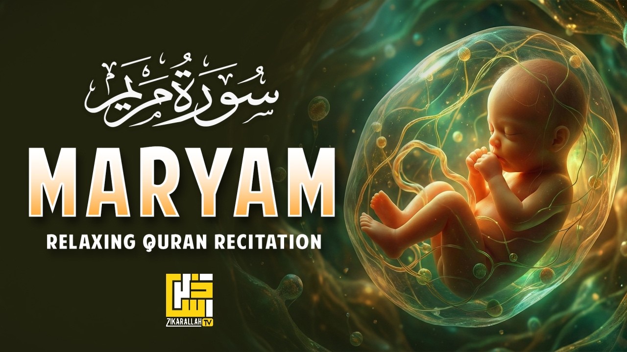 Surah Maryam (سورة مريم) | Heart-Touching Quran Recitation for Peace & Reflection 🤍| #lofiquran