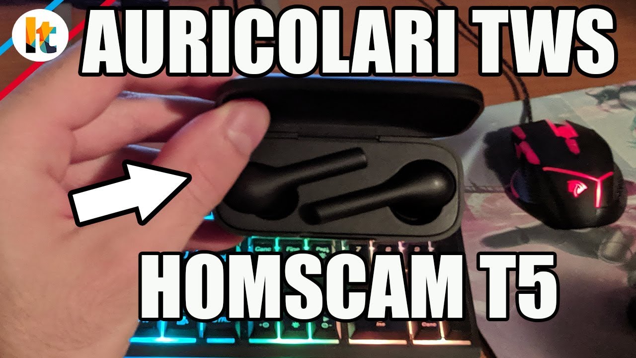 Recensione Auricolari Bluethoot HOMSCAM/QCY T5