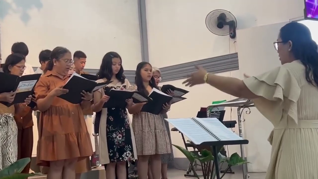 We are one in the Spirit.                            Subic UMC Choir 