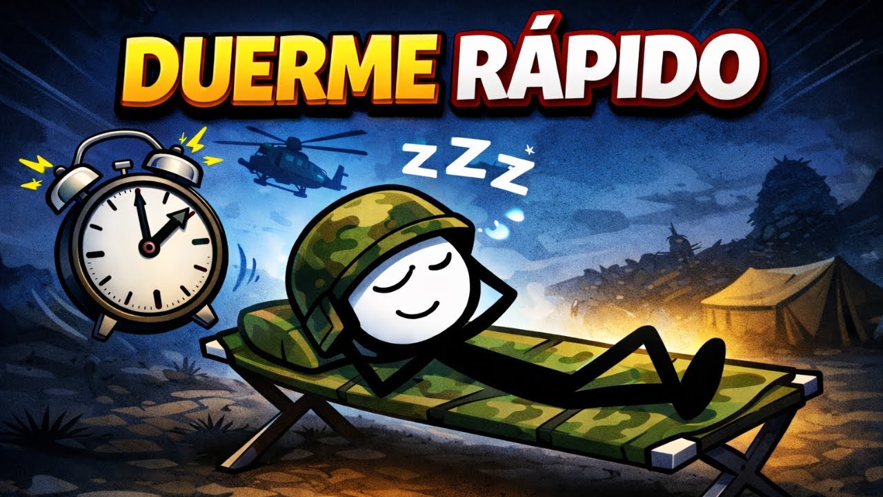 El método militar para apagar la mente y dormir rá