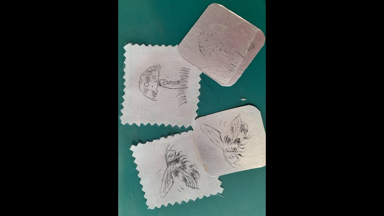Intaglio Printing onto Fabric