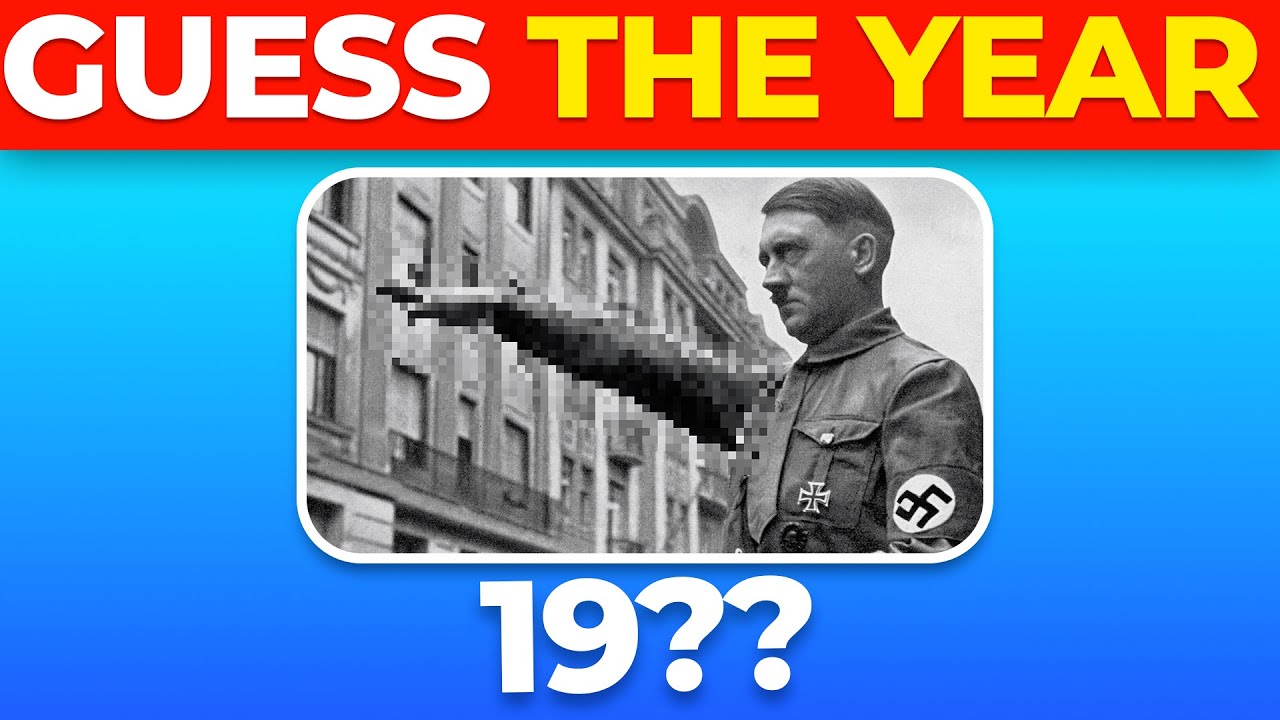 Can You Guess the Years of the Photos? | School History Quiz 2026
