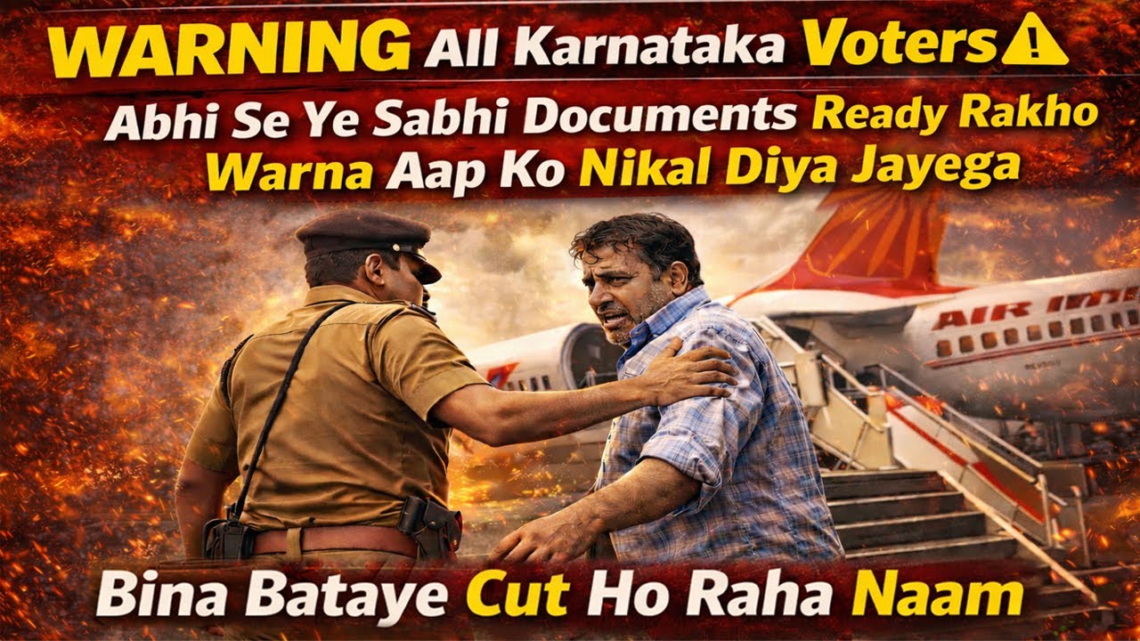Warning All Karnataka Voters | Ready For All Document | Warna Aap ko Voter List Se Nikal Diya Jayega