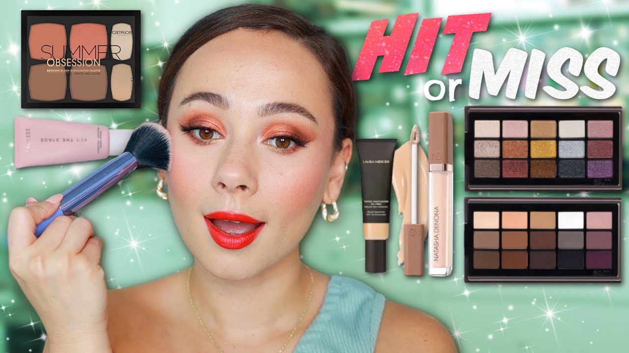 TESTING 16 NEW MAKEUP PRODUCTS!! ESUM Artistry Palettes, Natasha Denona, Laura Mercier & MORE!