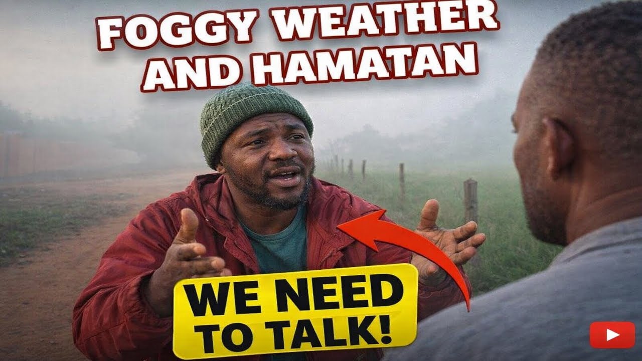Foggy and Hamatan weather is here 