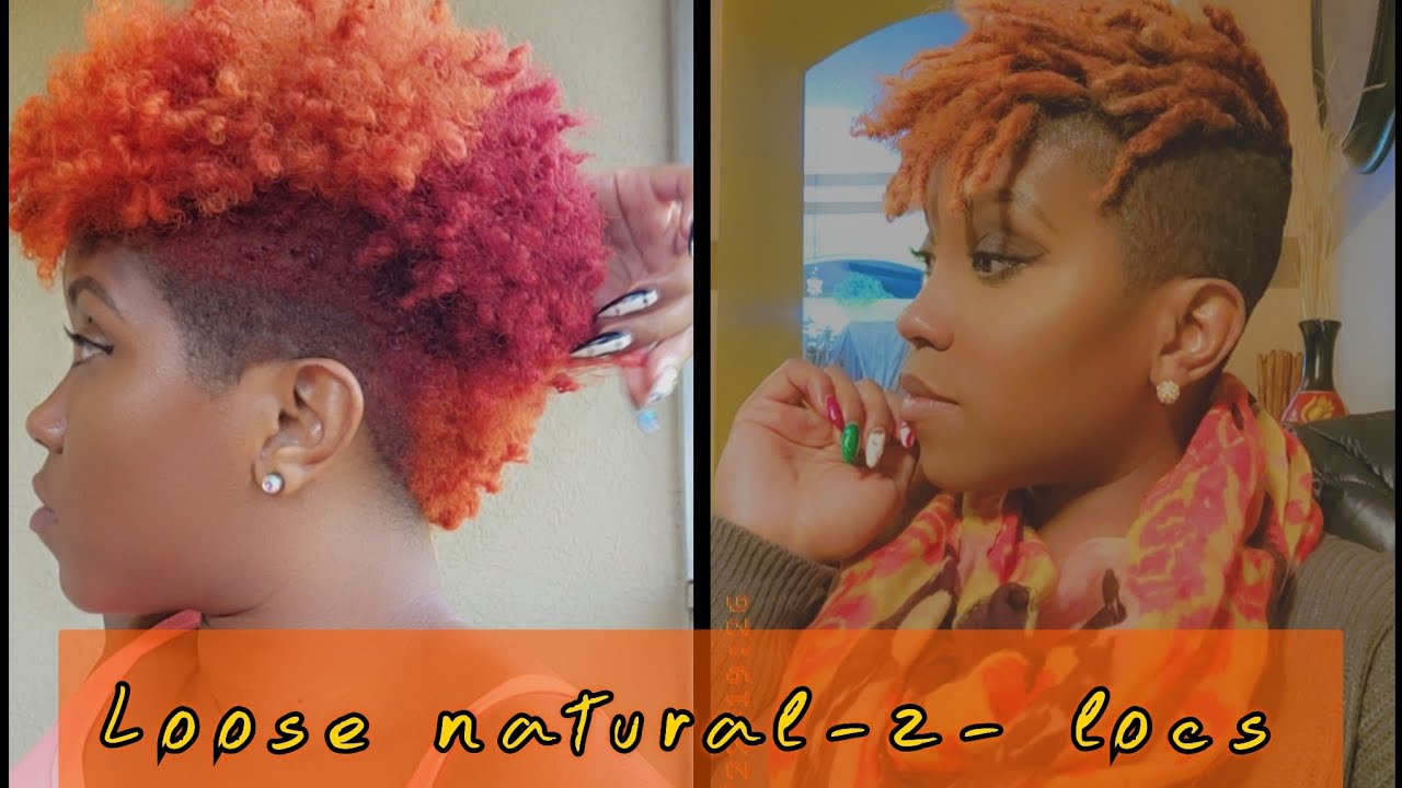 ☆Hair Transformation☆: Starter locs/locs with shaved sides (2strand twist & coil method combo)