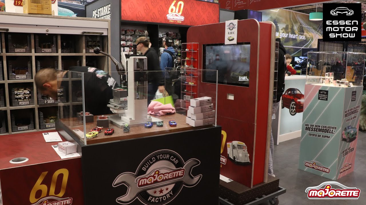 UNE BOUTIQUE MAJORETTE au ESSEN MOTOR SHOW 2024 ! Des nouveautés 2024 et un modèle exclusif !