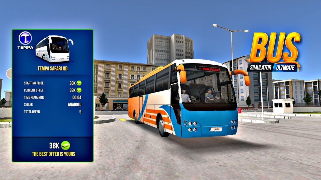 Buying a Temsa Safari HD at Used Bus Market - Bus Simulator Ultimate | Android Gameplay
