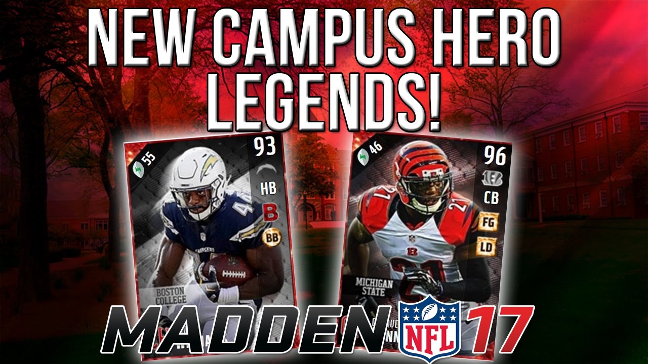 New Campus Hero Legend! INSANE 95 TRUCKING! 95 Press! :: Madden 17 Ultimate Team