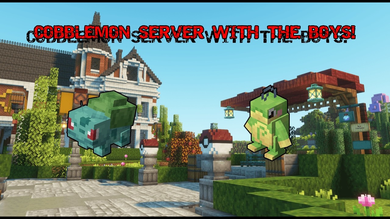 Cobblemon Custom Mod Pack With The Boys! (Horizontal)