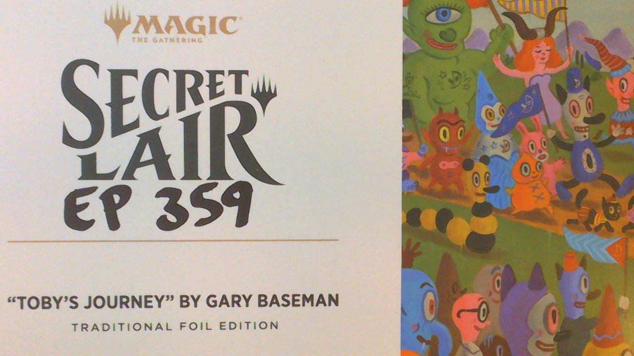 Toby's Journey autorstwa Gary'ego Basemana &ndash; Edycja Traditional Foil &ndash; Secret Lair Sunday 359