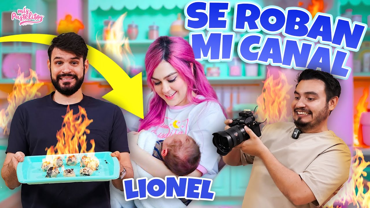 YA NACI&Oacute; Lionel y se roban mi canal 😨