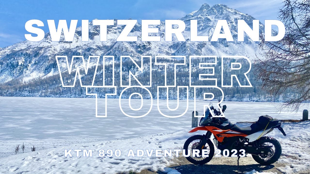Il TOUR INVERNALE della SVIZZERA con la nuova KTM 890 ADVENTURE!