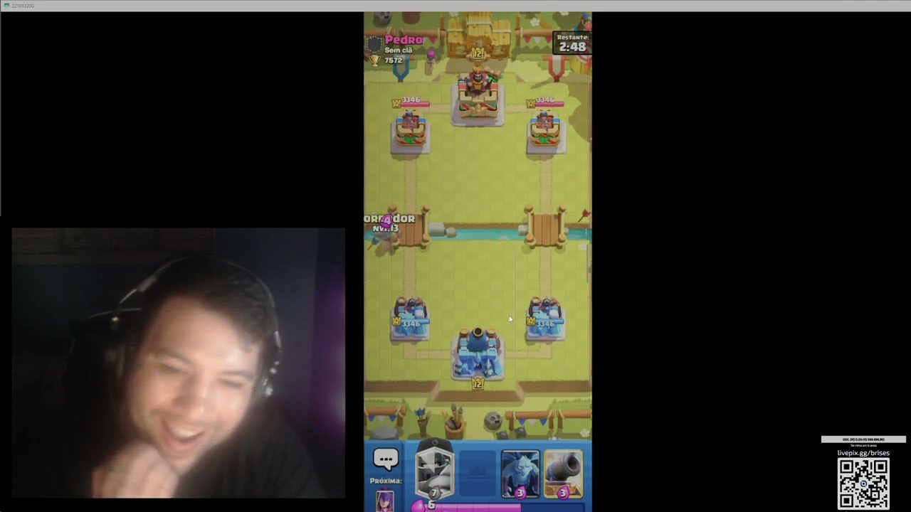 clash royale - apenas derrotas