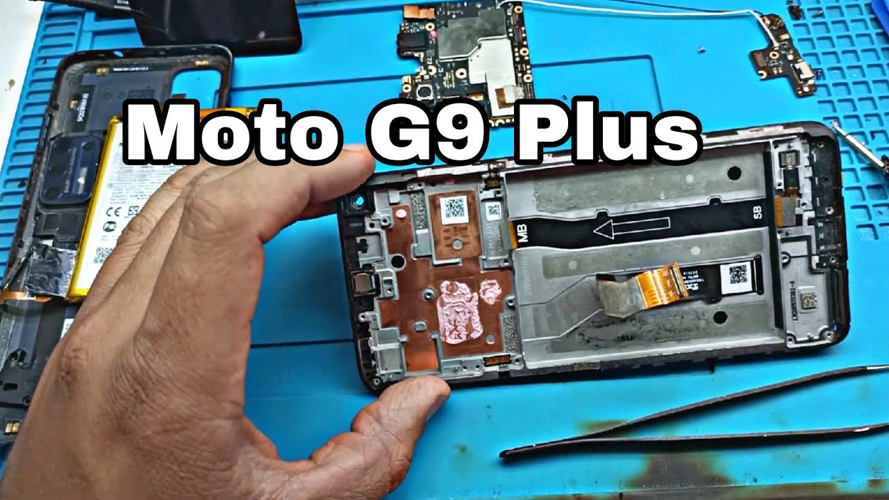 G9 plus troca de tela com aro