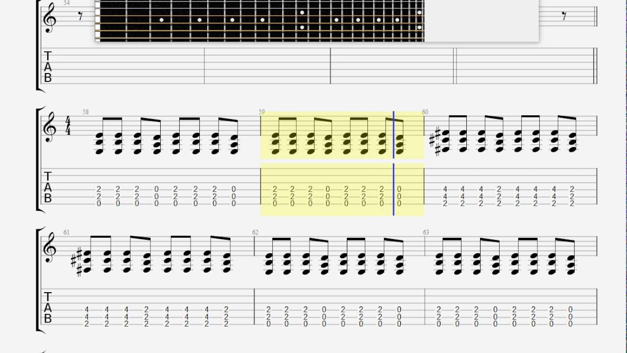 Blue Oyster Cult   Godzilla GUITAR 1 TABLATURE