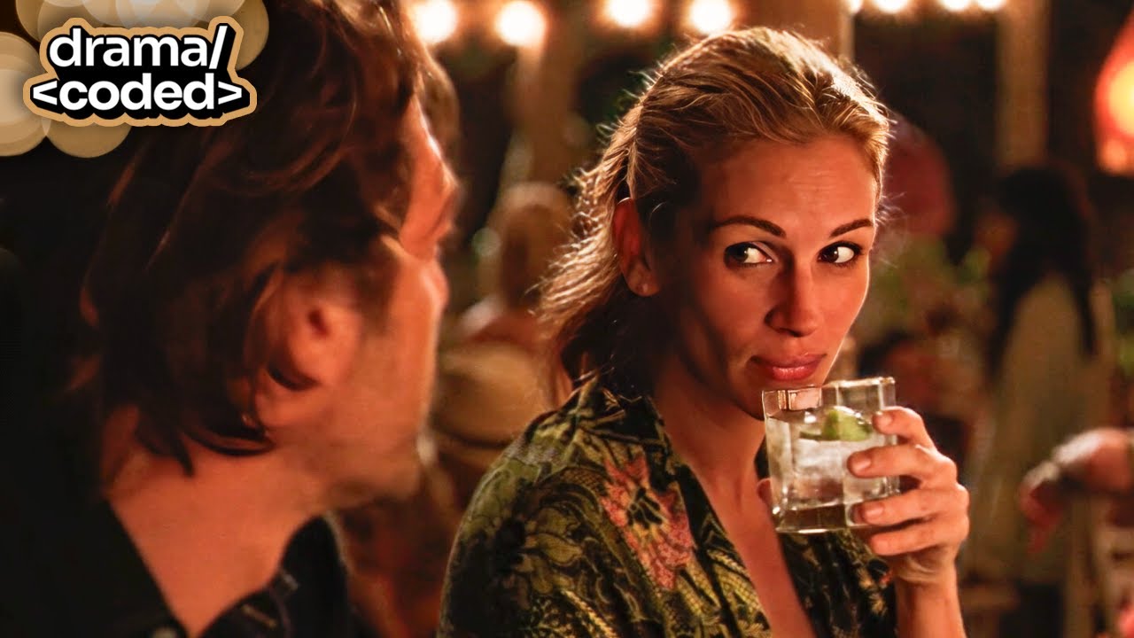 eat pray love (2010) - liz almost run over by her soulmate