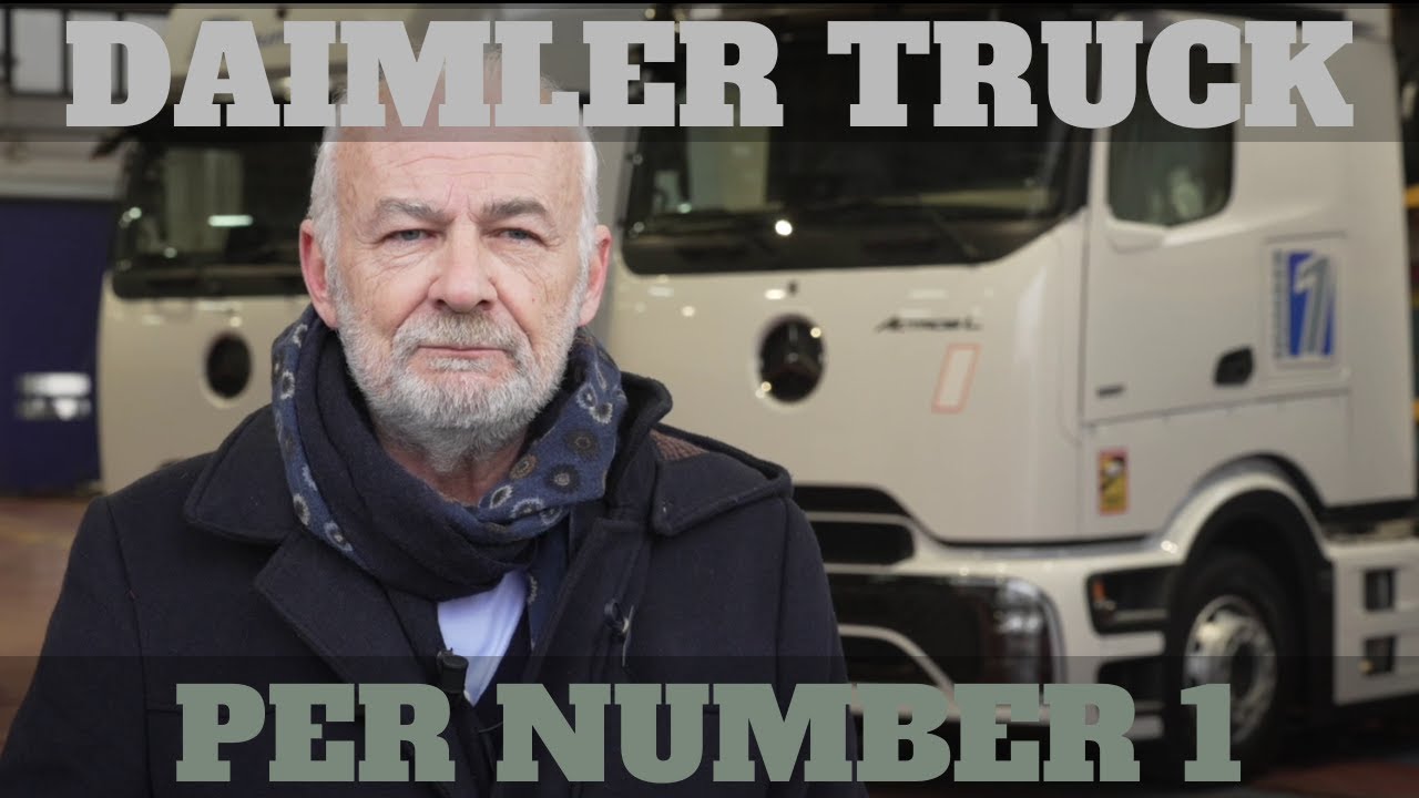 DAIMLER TRUCK - Consegnati dieci Actros L Pro Cabin Giga Space a Number 1 Logistics Group