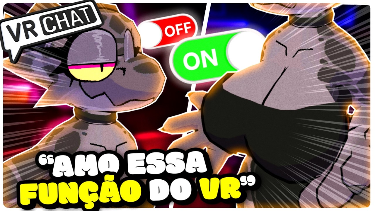 🔥 Essa é a FUNÇÃO SECRETA da REALIDADE VIRTUAL na MADRUGADA do VRCHAT 👀
