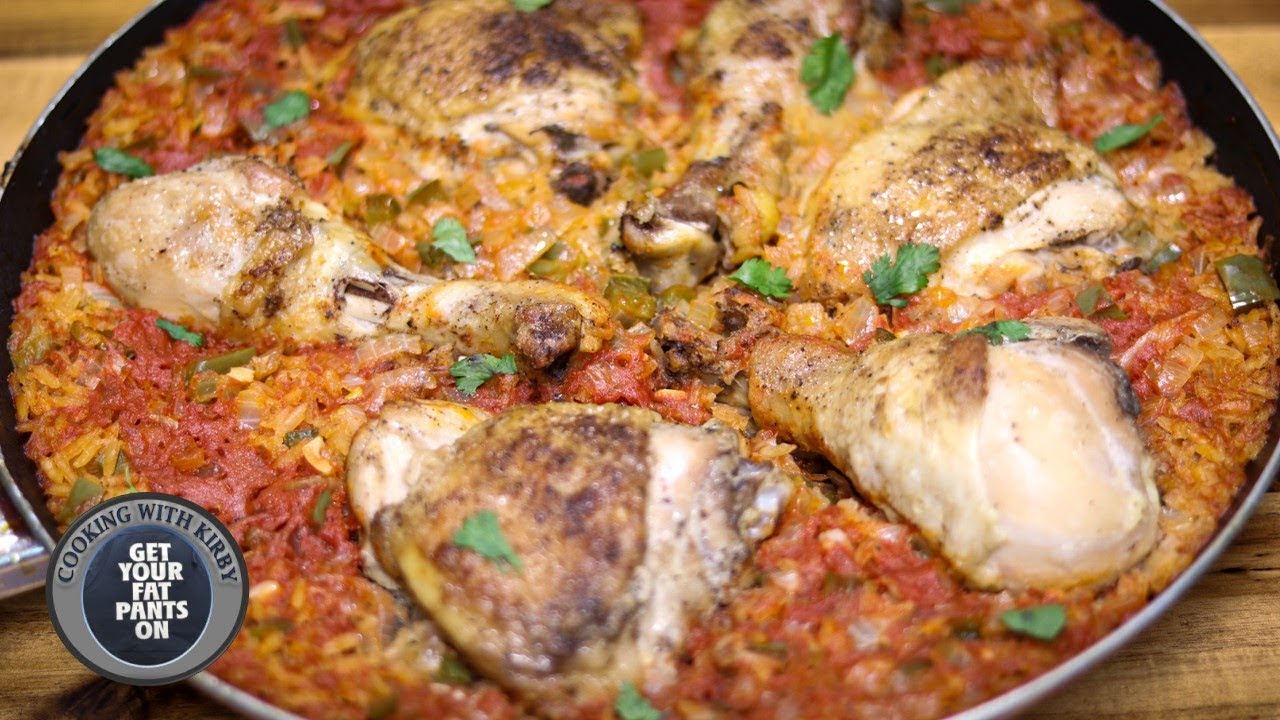 Arroz con Pollo - Mexican Chicken and Rice - Mexican Food