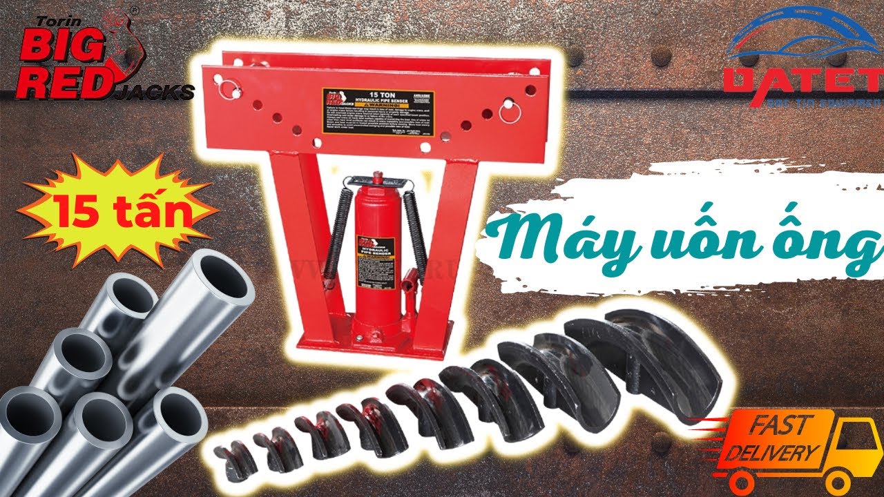 Máy uốn ống, máy uống sắt hộp, máy uốn ống thủy lực cao cấp 15 tấn TRA1502. Bảo hành 12 tháng!