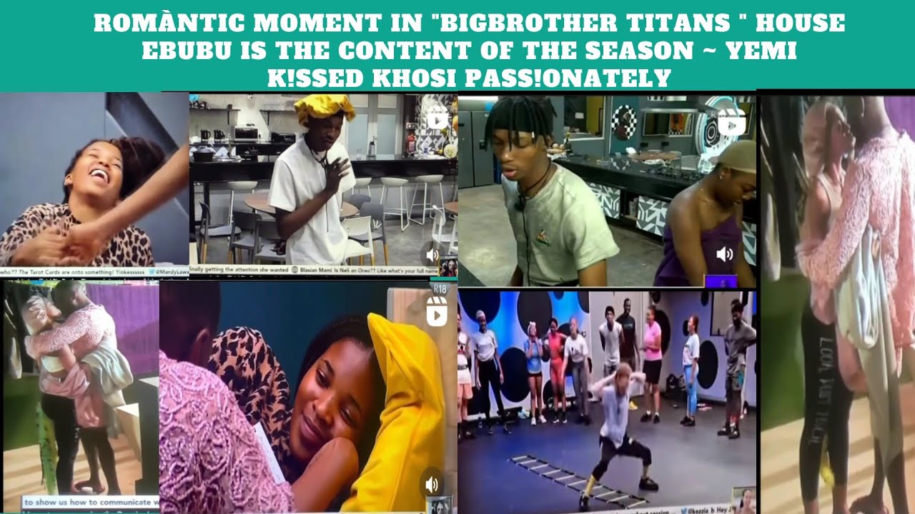BBTITANS-' EBUBU IS THE FUNNIEST GUY ~ YEMI CREGX IS A PLAY BOY ~ THABANG VOICE.
