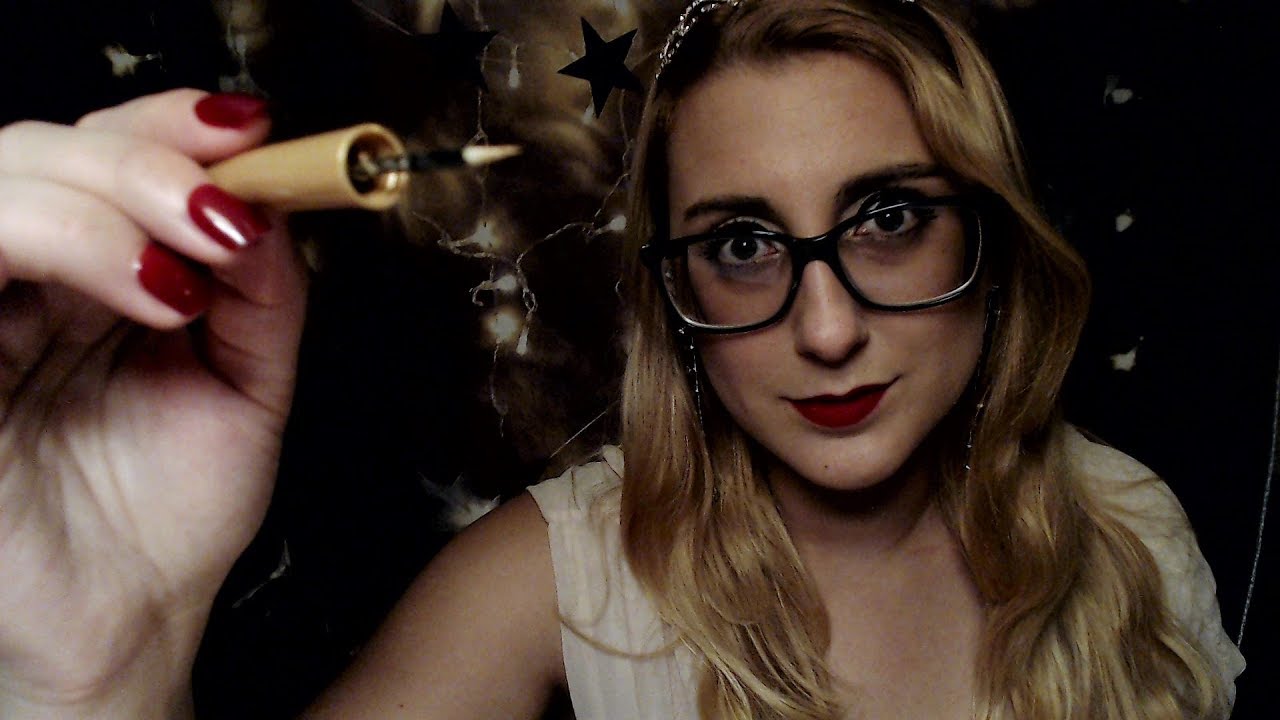 Queen Sally Does Your Make-up ASMR | Makeup Role Play | Repeating Phrases |Tongue Clicking | Whisper