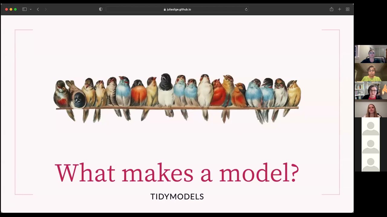 Three reasons to use Tidymodels — Julia Silge — R-Ladies East Lansing (English)