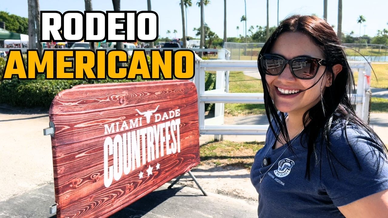 COMO É UM RODEIO EM MIAMI? MOSTRAMOS TUDO!