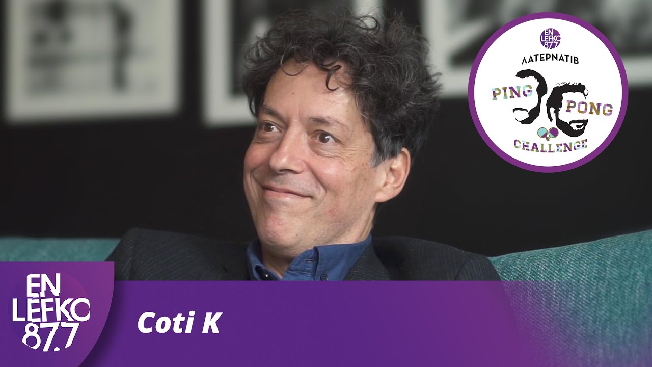 Coti K - The Ping Pong Challenge | En Lefko 87.7