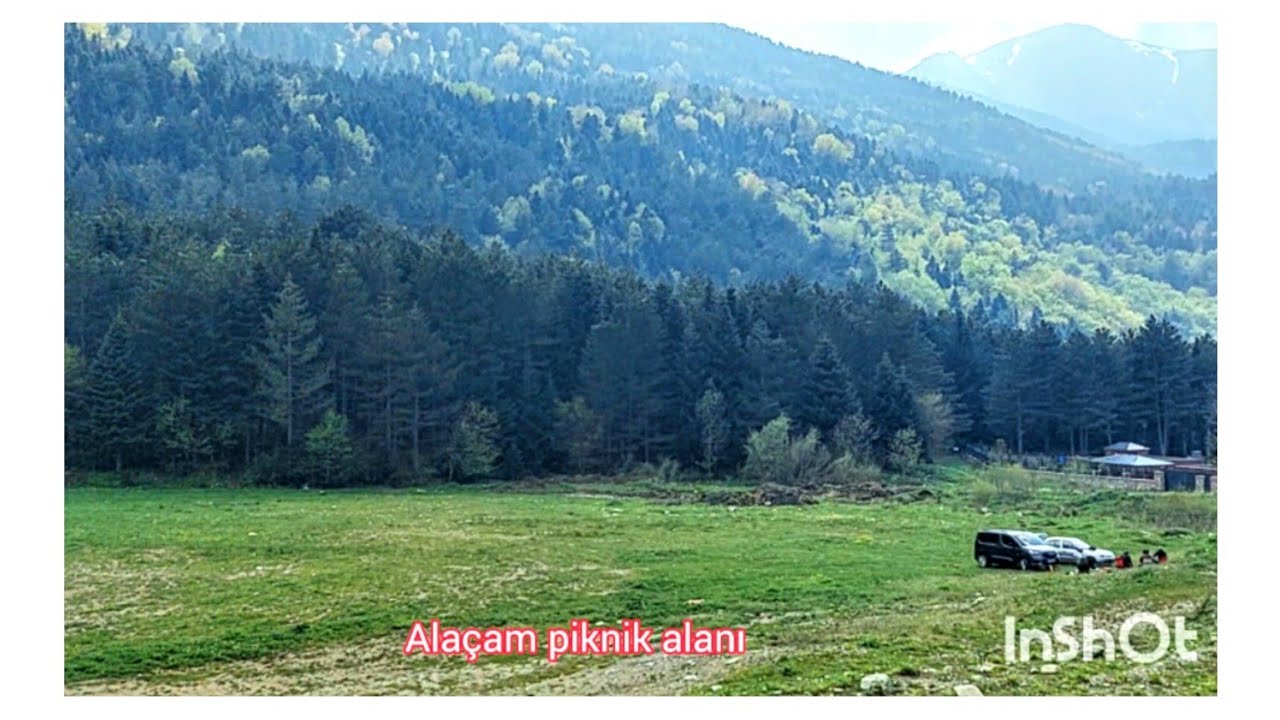 ULUDAĞIN yamacinda Kestel Alaçam köyü (Alaçam piknik alanı) BURSA