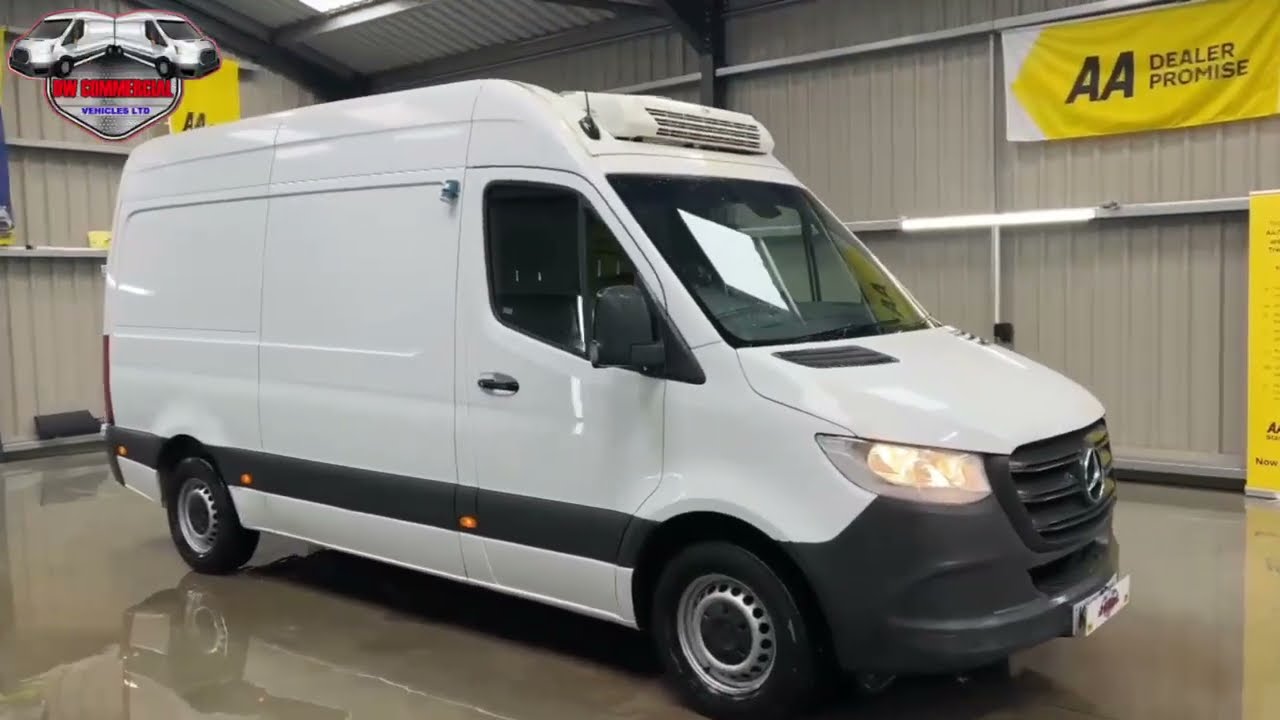 2018 68 Mercedes Sprinter 2.1CDI Eu6 314cdi Mwb Freezer Van + VAT