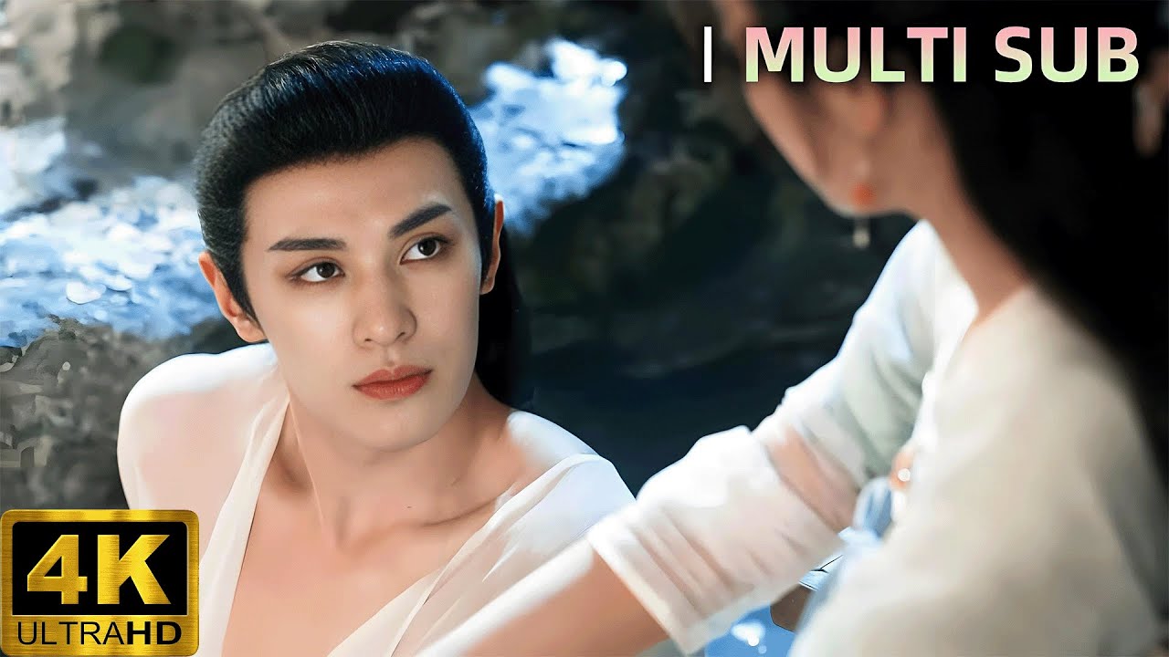 💗【Movie】Cinderella boldly breaks into fox demon's bath,but fox demon pampers her deeply!😳#drama