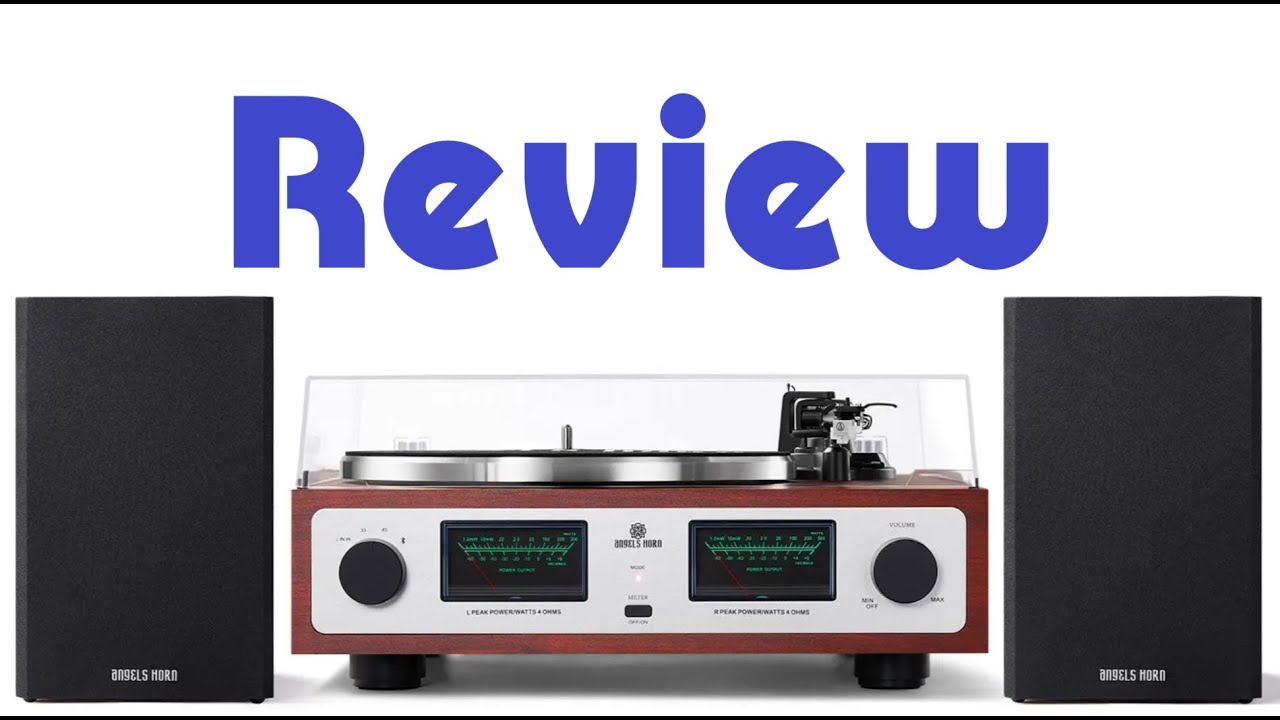 Angels Horn AH6 Record Player -  Unboxing, Assembly and Review