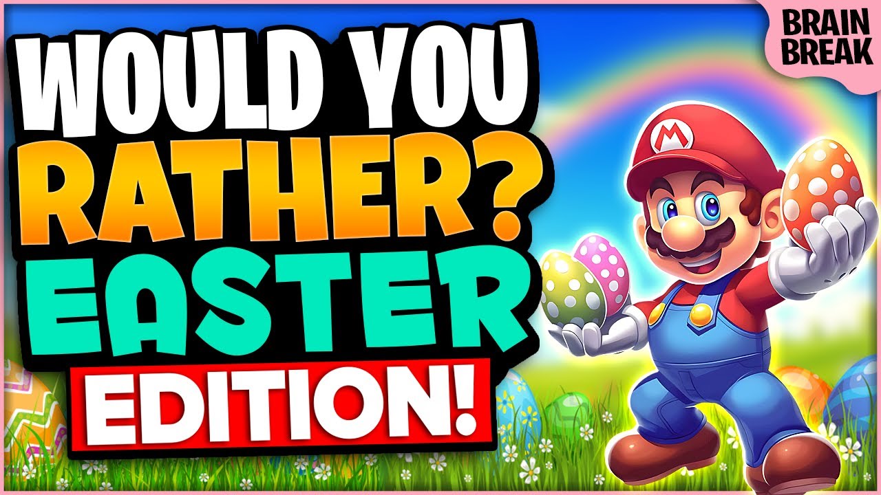 Easter Would You Rather? Workout | Easter Brain Break | Games For Kids | Just Dance | GoNoodle
