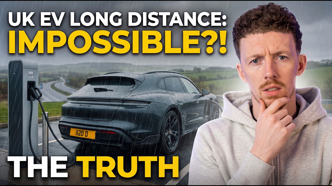 Driving Across The UK In An Electric Porsche Taycan: Range Anxiety?